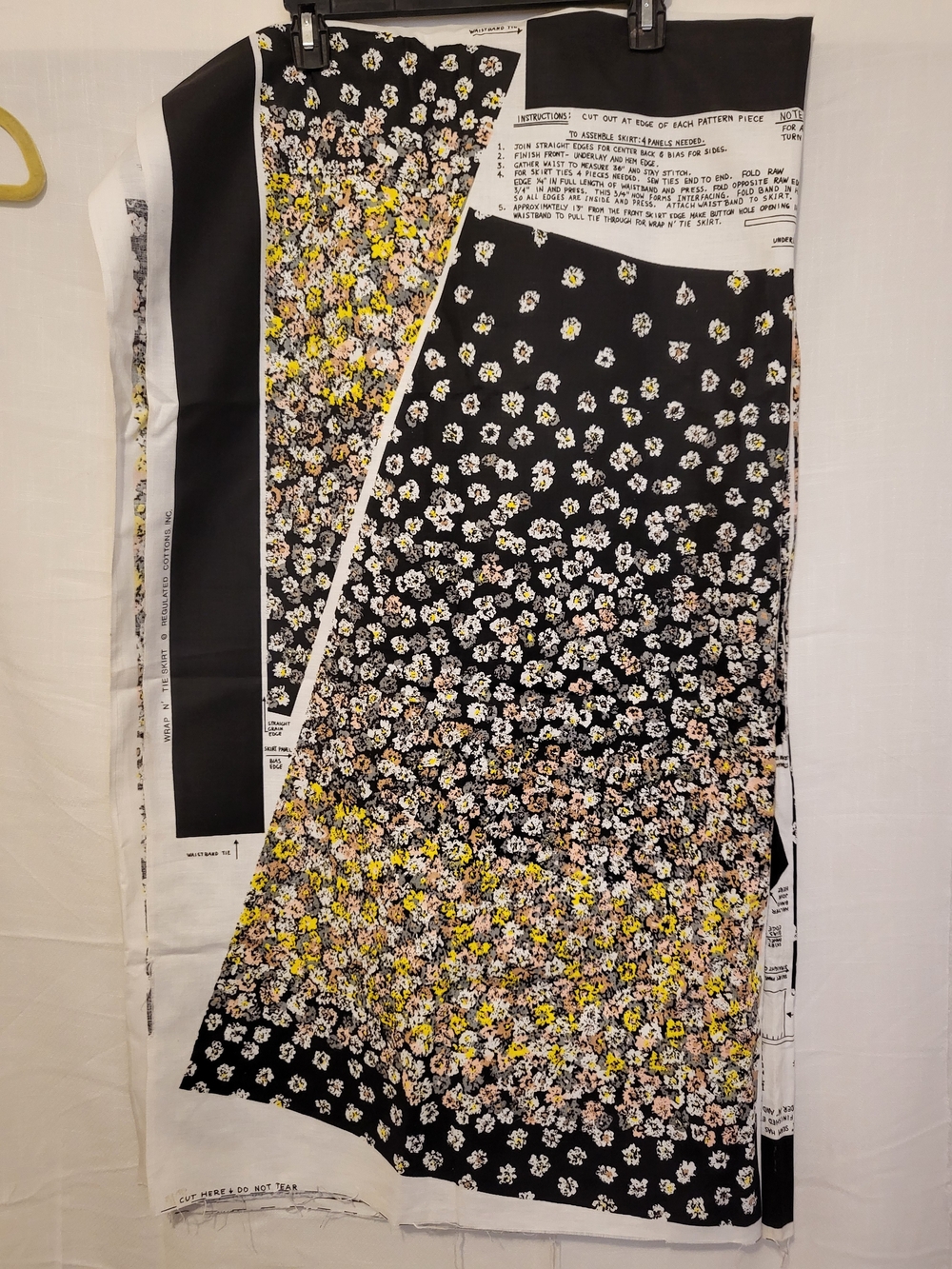 Vintage Wrap N Tie Skirt